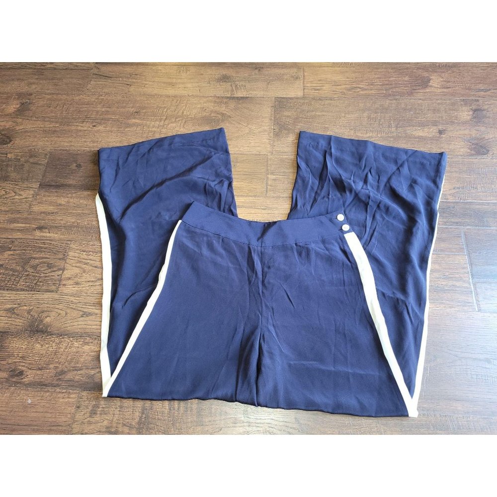 Lauren Ralph Lauren Silk Wide Leg Pants Size 2